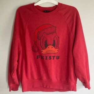 Disney and American Eagle Colab Donald Duck Sweatshirt